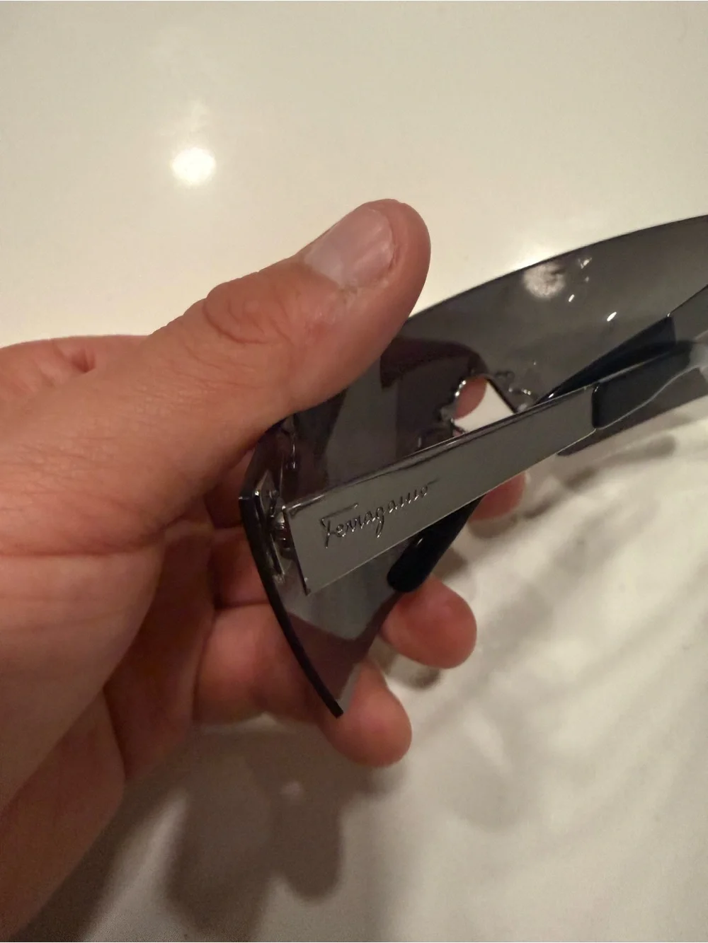 Salvatore Ferragamo black sunglasses